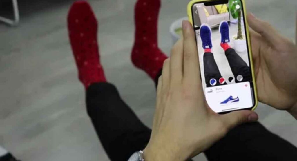 AR tool helping customers preview shoes to reduce returns